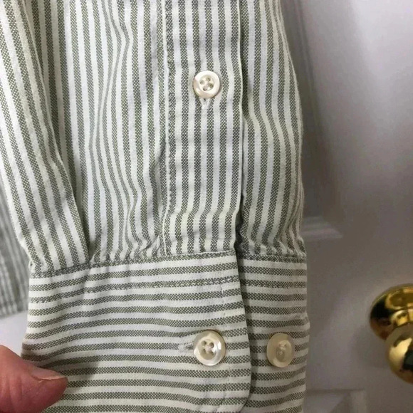 Tommy Hilfiger Dress Shirt Striped Size Large - Picture 3 of 16